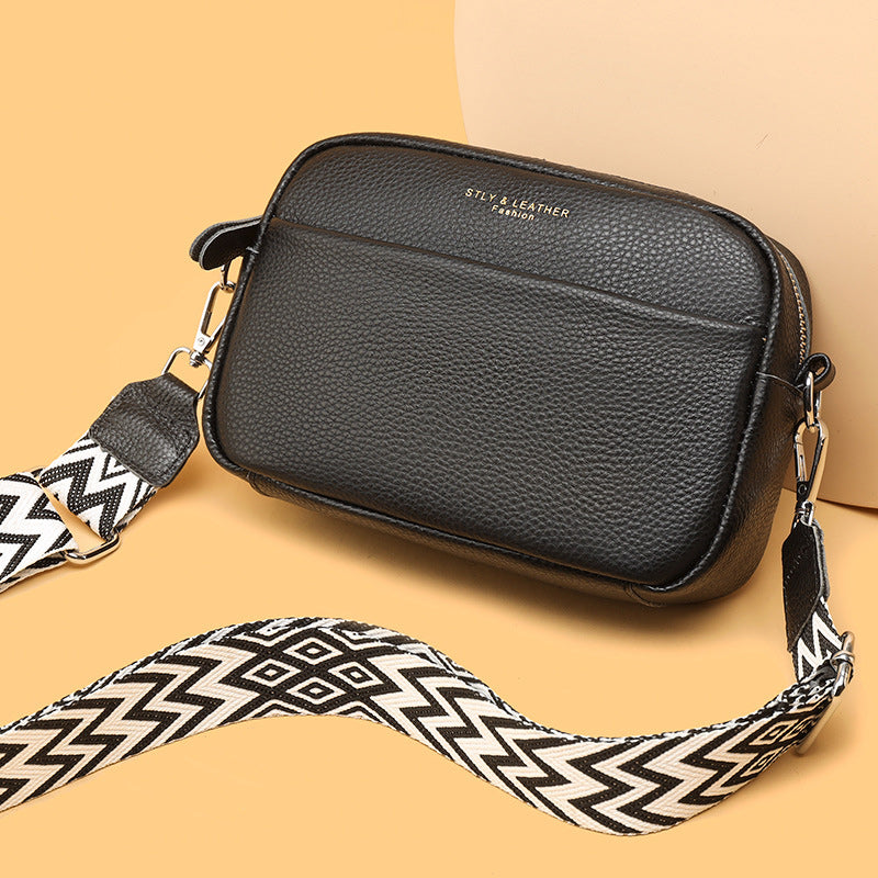 Trendy Leather Crossbody Bag for Women