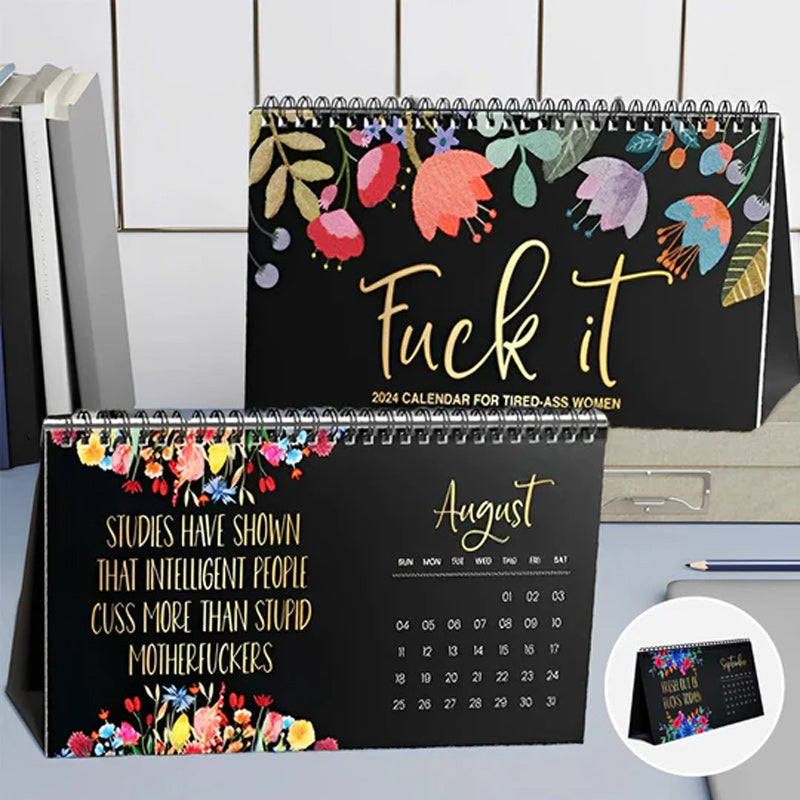 2025 new Calendar for Tired-Ass Women