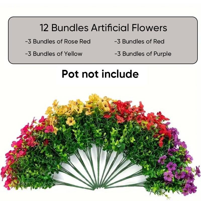 💐Outdoor Artificial Daffodils Plants💐