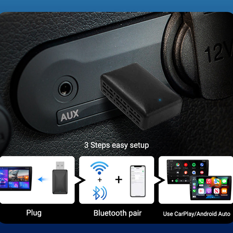 Wireless CarPlay & Android Auto Adapter