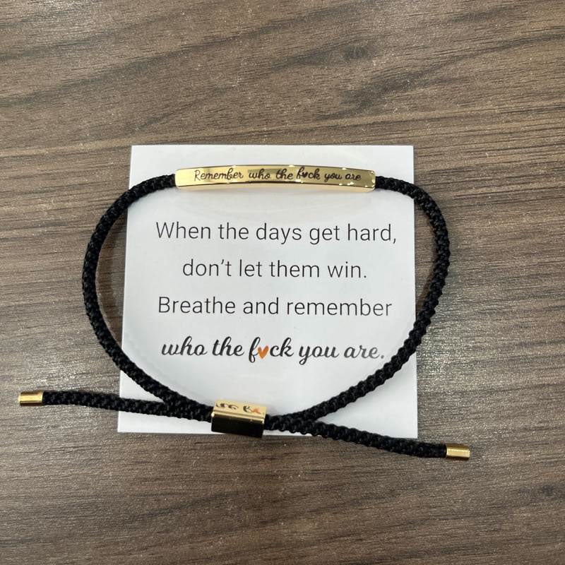Engraved Inspire Bracelet