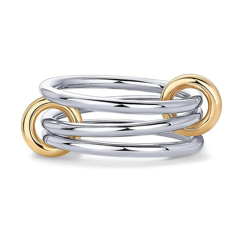 Interlocking Stackable Rings for Women