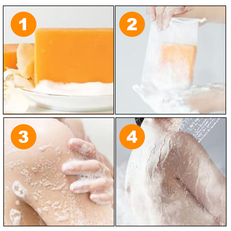 Lemon & Turmeric Kojic Acid Brightening Soap