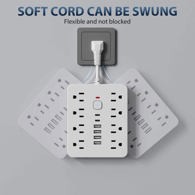 14 in 1 US Standard Multifunctional Power Strip