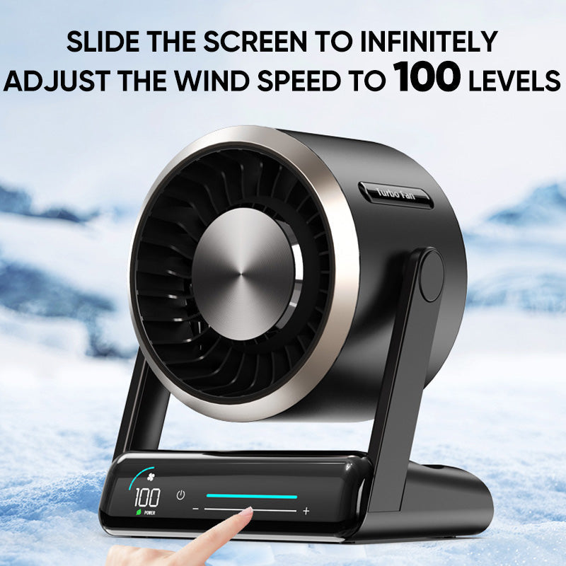 Smart Digital Display Touch Desktop Fan