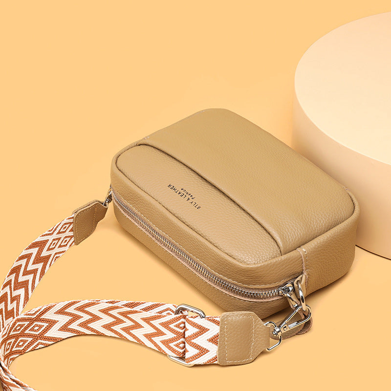 Trendy Leather Crossbody Bag for Women