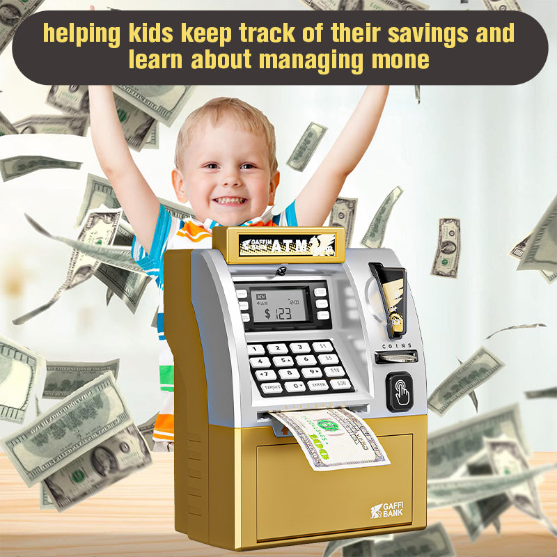 ATM Piggy Bank Toy for Kids