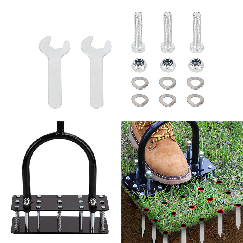 Improve Soil Health and Lawn Growth - Sakerplus Lawn Aerator