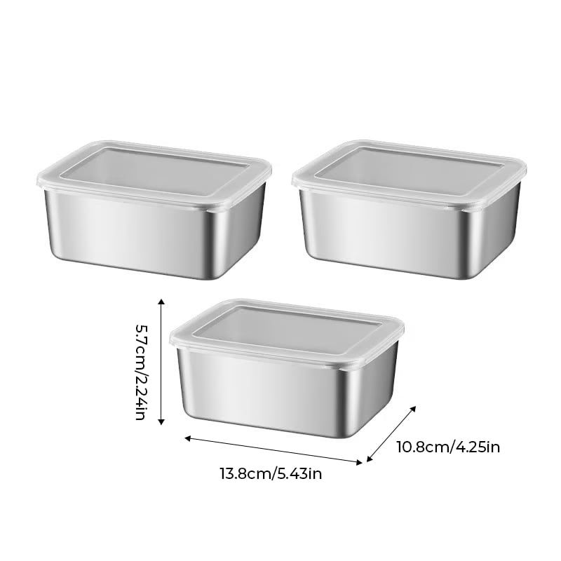 Stainless Steel Food Storage Container