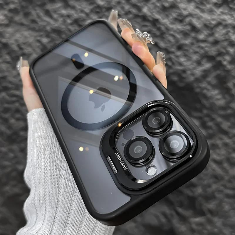 Shockproof Mag Safe Case For iPhone Camera Lens Cover