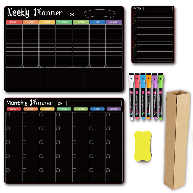 Magnetic Erasable Calendar Set