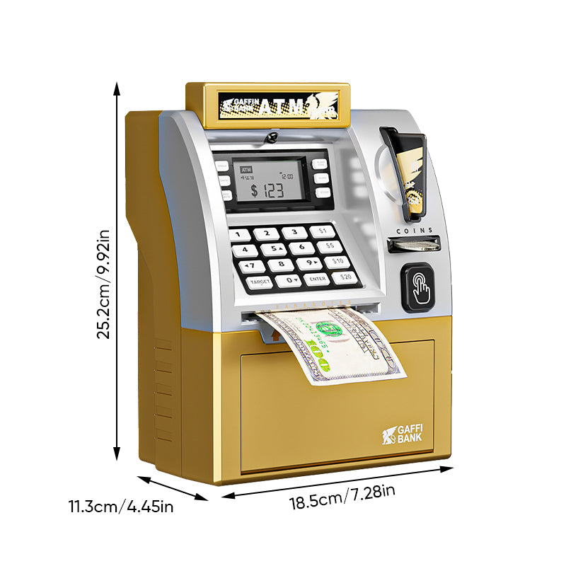 ATM Piggy Bank Toy for Kids