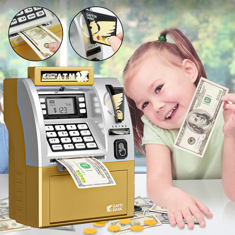 ATM Piggy Bank Toy for Kids