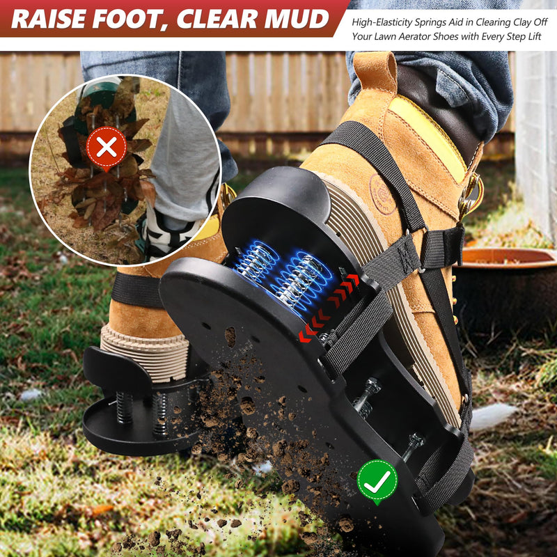 Lawn Aerator Shoes for Grass
