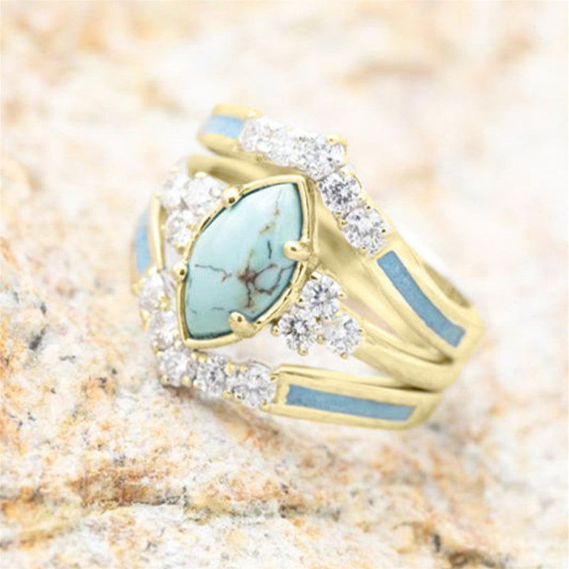 Shiny Turquoise Ring