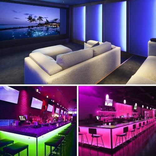 Colorful LED remote control light strip