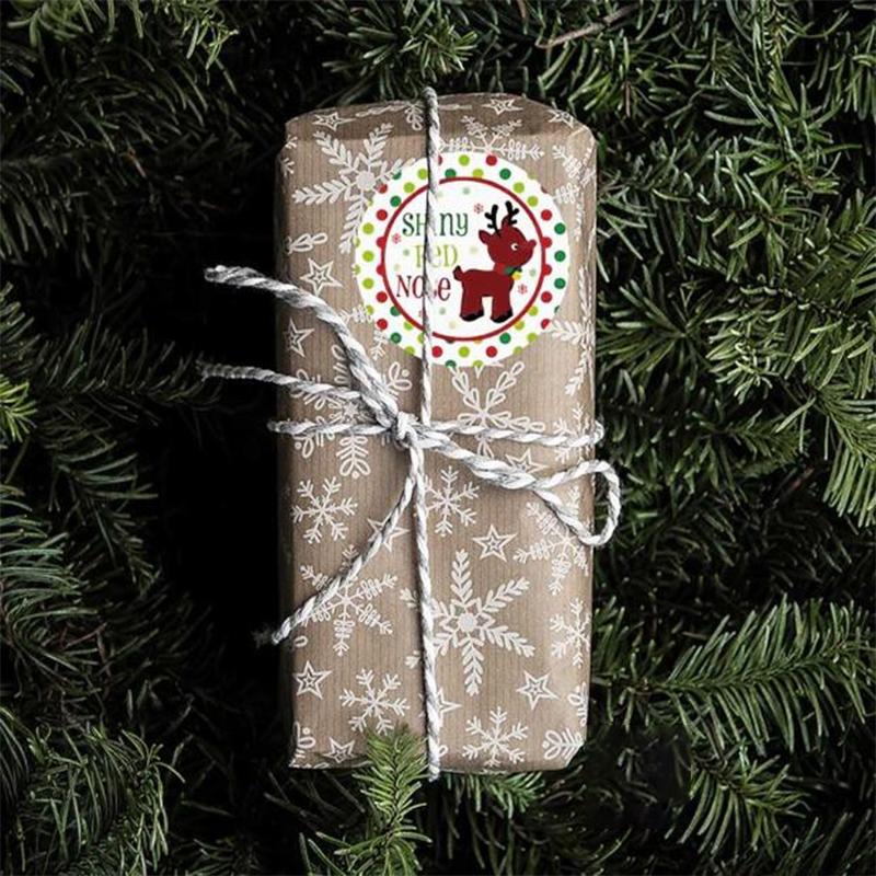 Christmas Gift Wrapping & Decoration Stickers