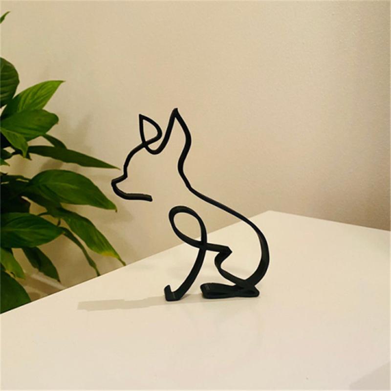 Dog Art Sculpture