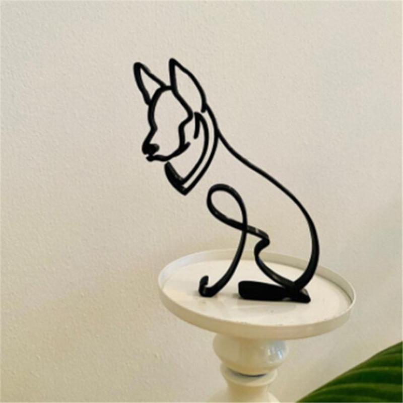 Dog Art Sculpture