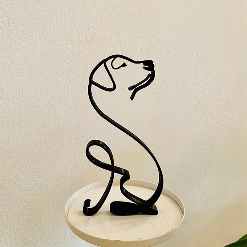 Dog Art Sculpture