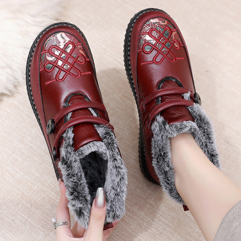 Women's Winter Waterproof Non-Slip Snow Boots