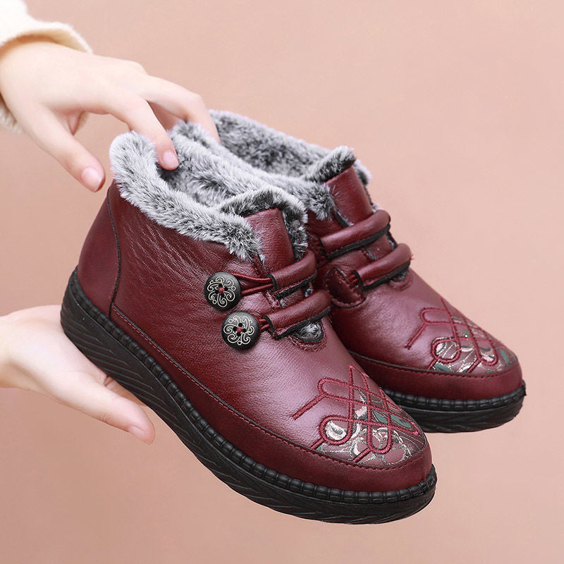 Women's Winter Waterproof Non-Slip Snow Boots