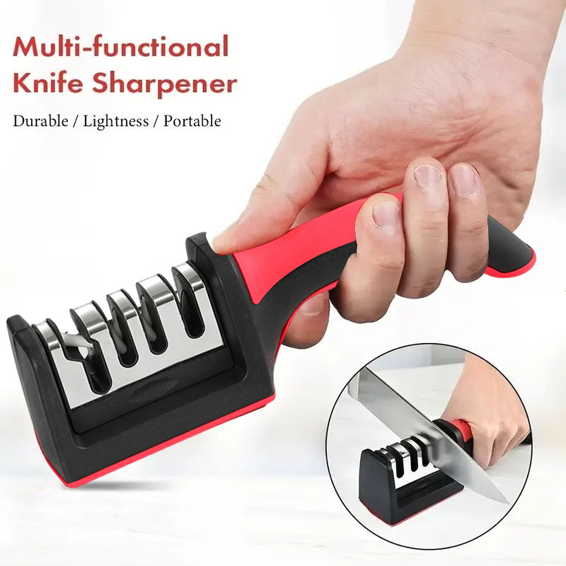 👩‍🍳Professional 4-Stage Knife Sharpener