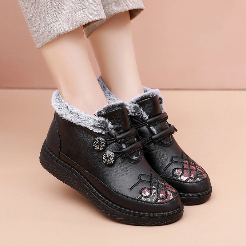 Women's Winter Waterproof Non-Slip Snow Boots