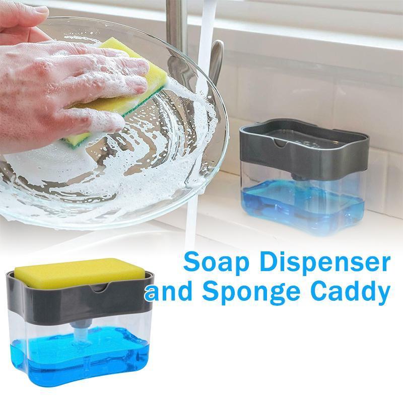 Soap Dispenser And Sponge Holder