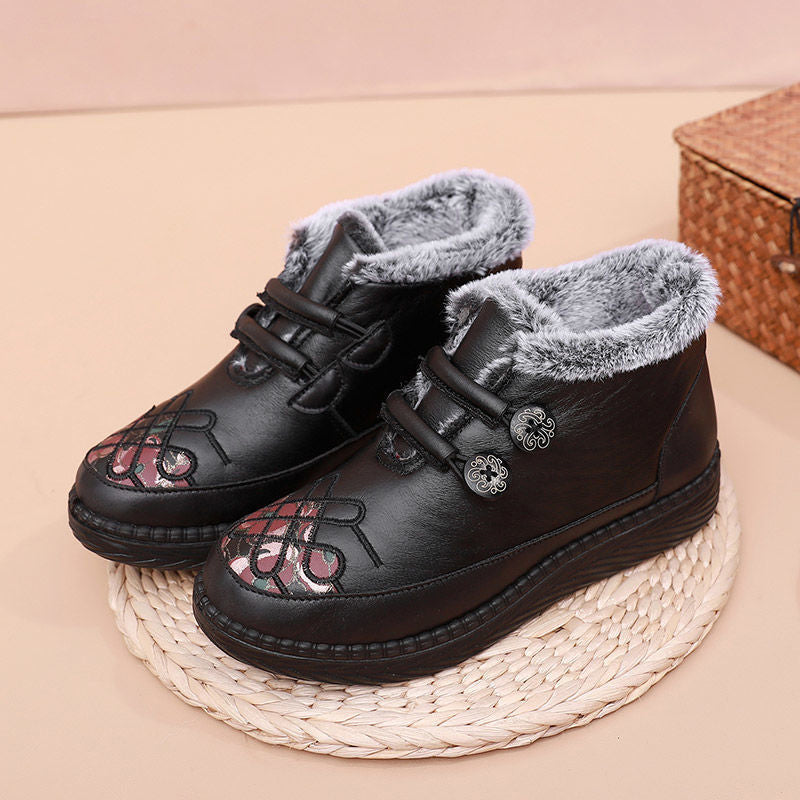 Women's Winter Waterproof Non-Slip Snow Boots