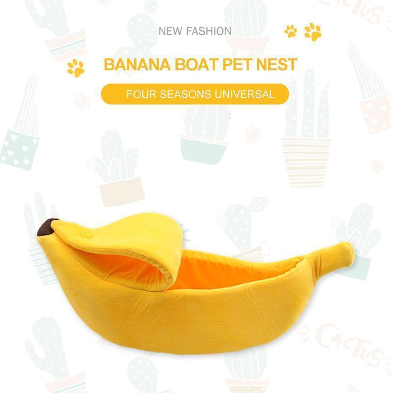 Banana Pet Bed