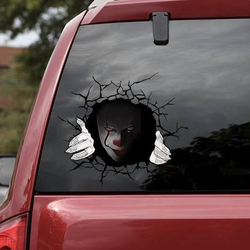 Scary Clown Stickers