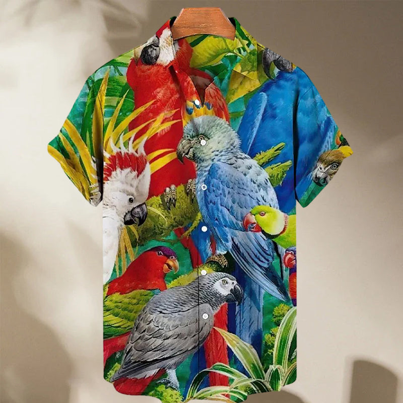 Hawaiian Print Shirt