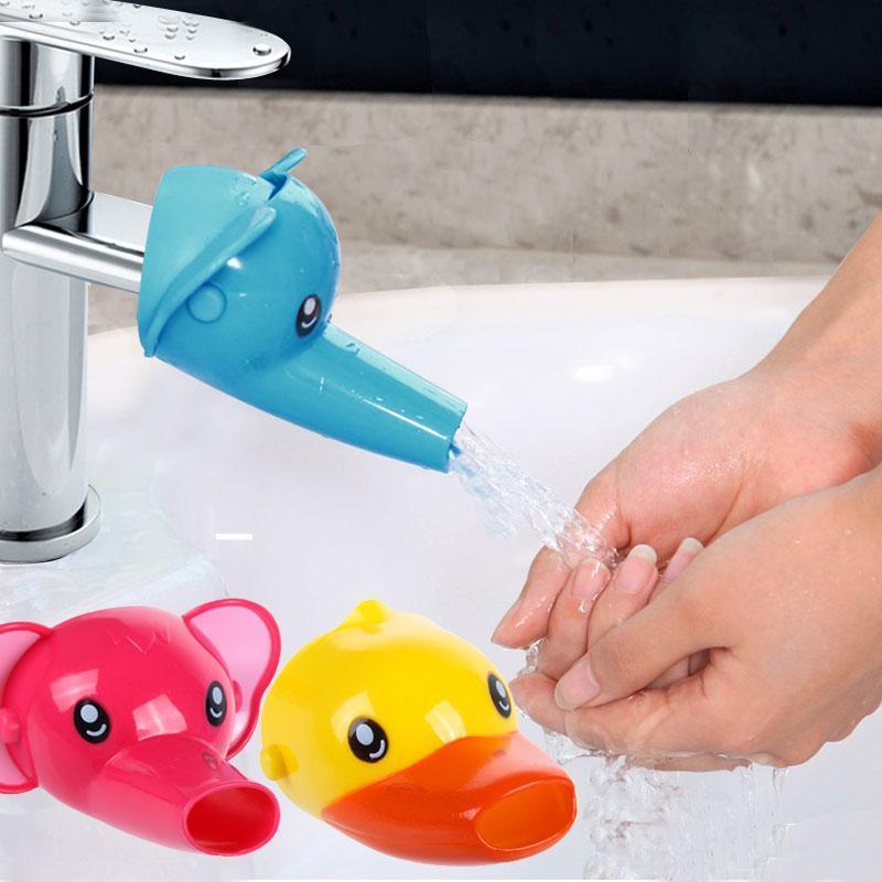 Cute animal faucet extender