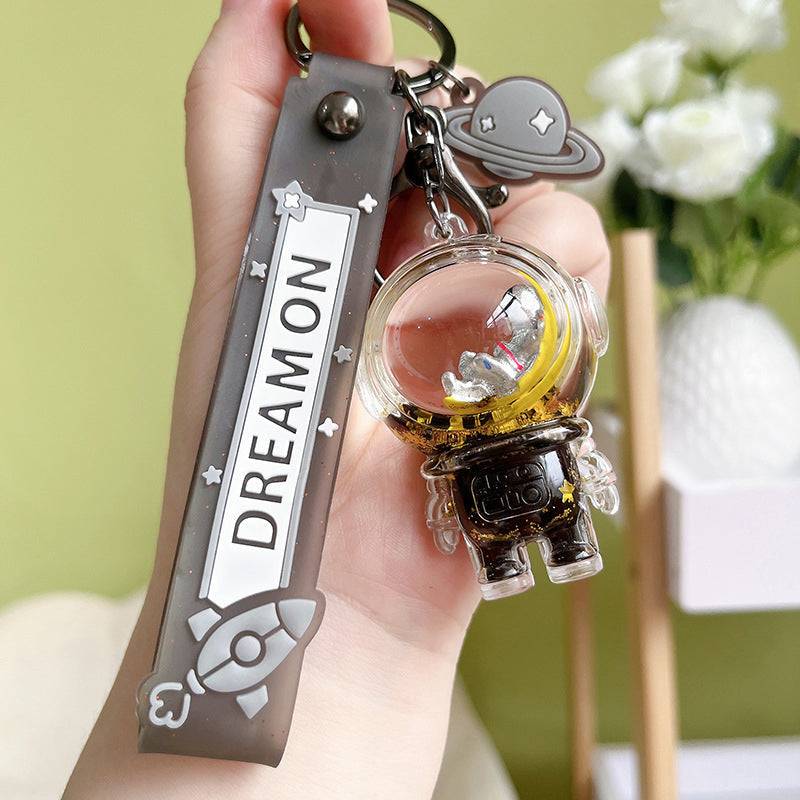 Floating Astronaut Keychain