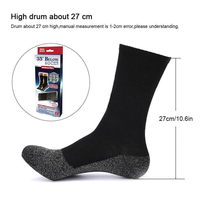 35 Below Ultimate Comfort Socks, 3 pairs in Black