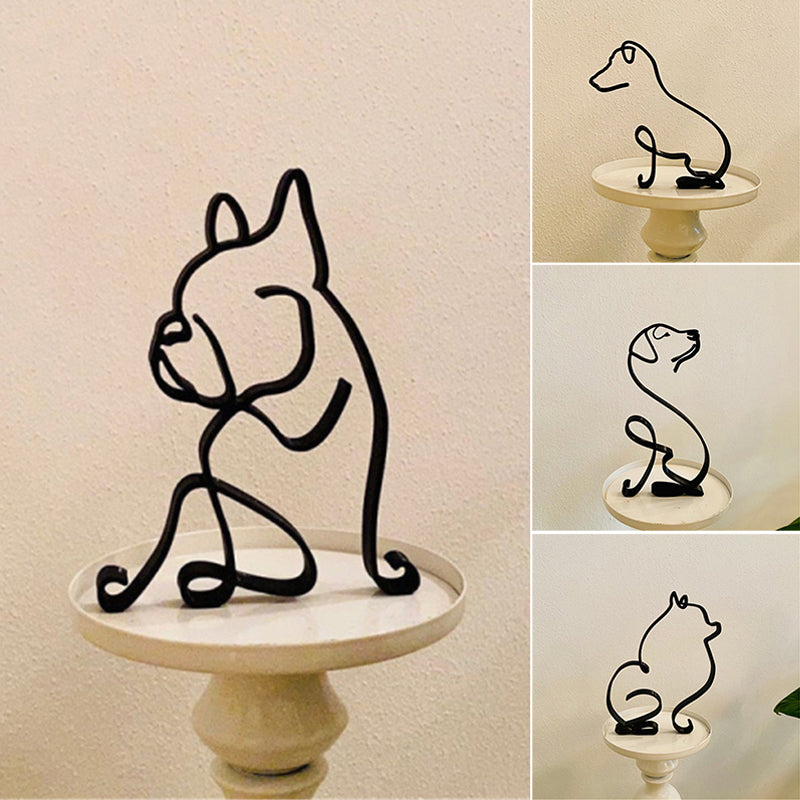 Dog Art Sculpture
