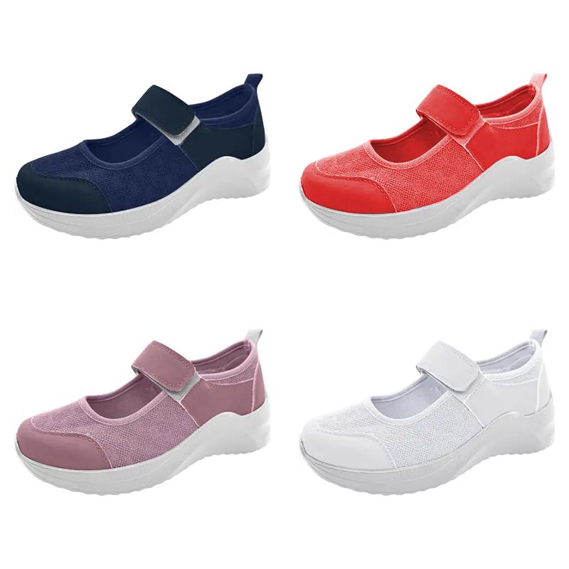 Casual Breathable Cutout Mesh Walking Shoes