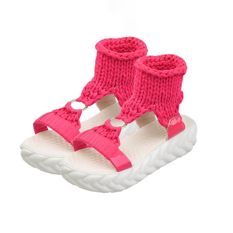 Venture™ Woven fabric thick sole sandals