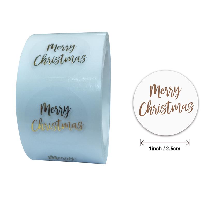 Christmas Gift Wrapping & Decoration Stickers