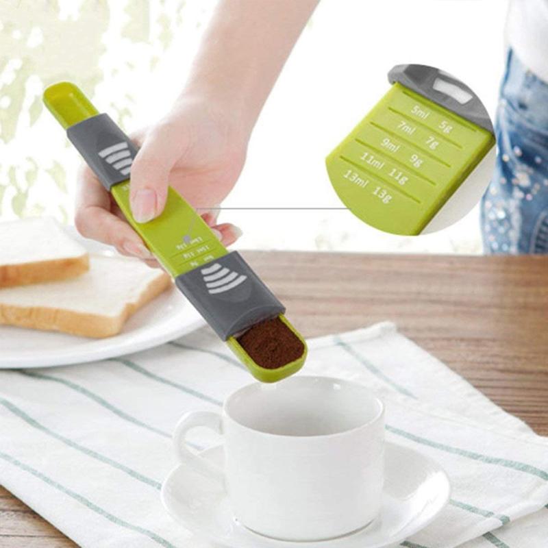 Adjustable Multi-purpose Kitchen Seasoning Spoon