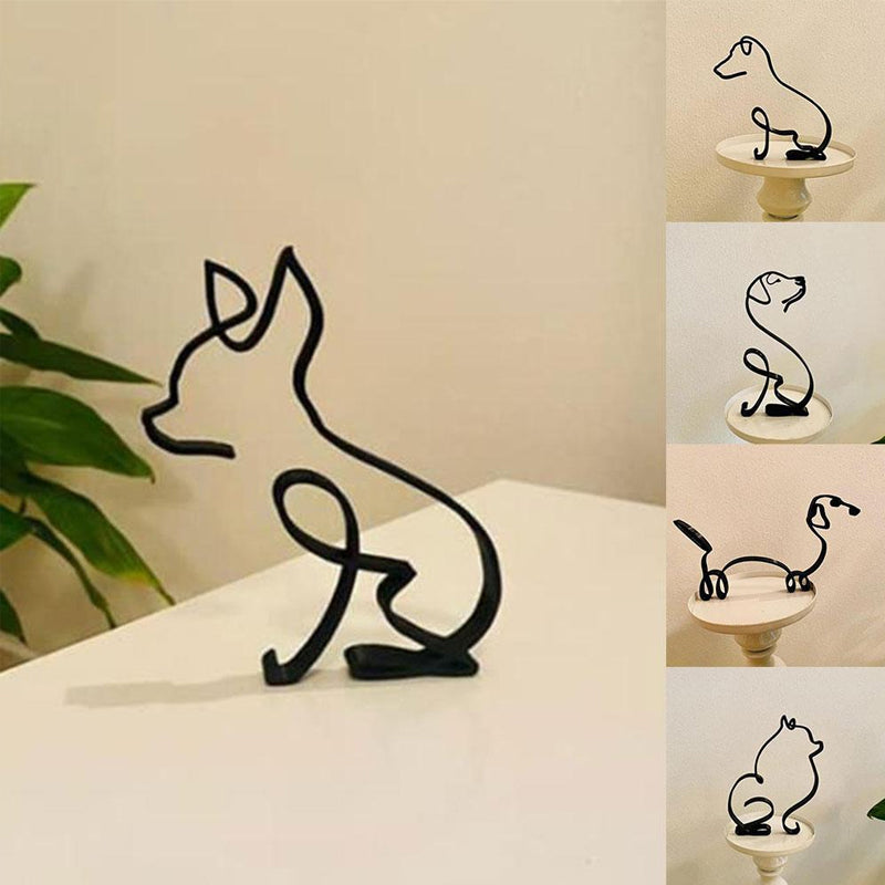 Dog Art Sculpture