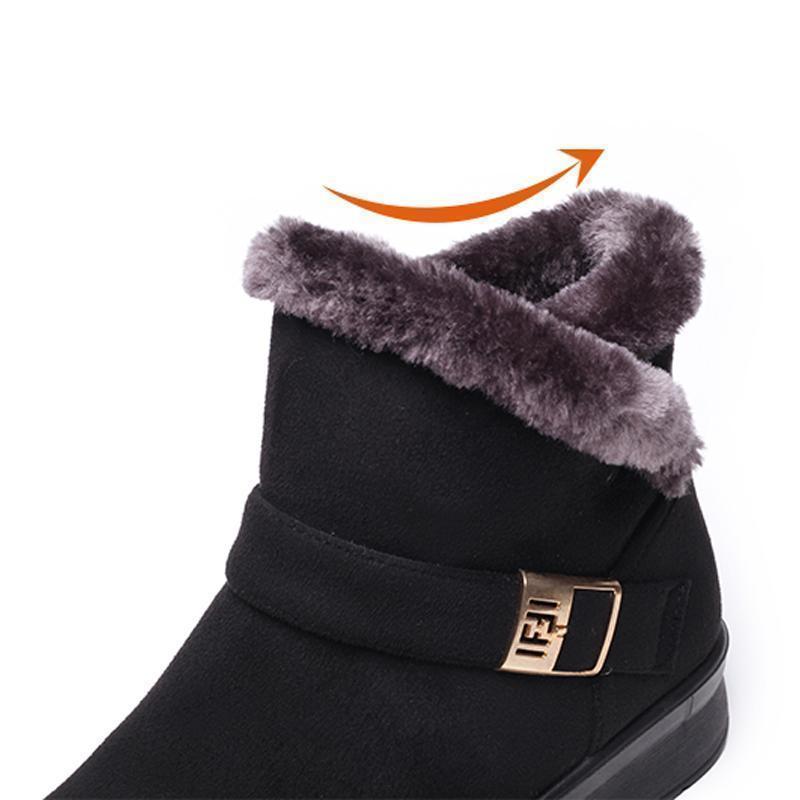 Women's Snow Boots with Fur
