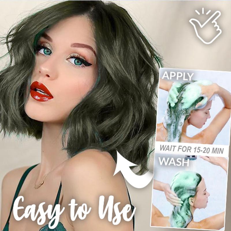 Mermaid Hair Coloring Shampoo