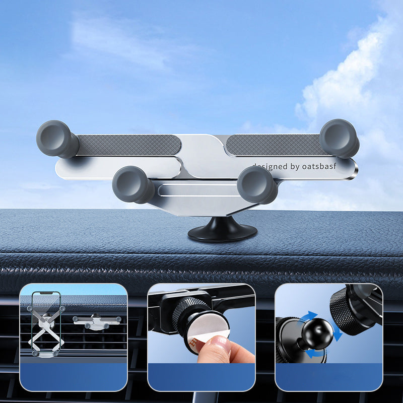 Invisible Rotatable Air Vent Mount Car Phone Holder