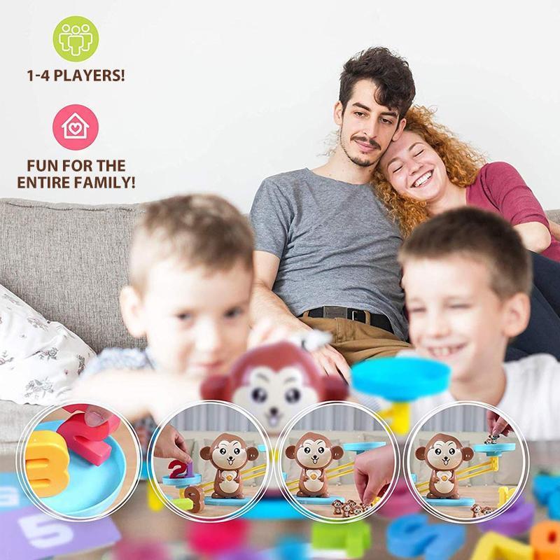 Monkey Balance Cool Math Game for Girls & Boys
