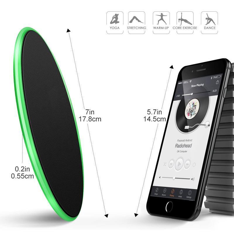 Multifunctional Sliding Fitness Disk
