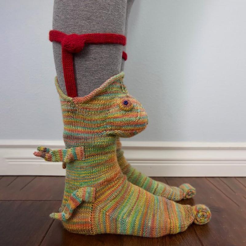 Animal Knitted Socks Unisex Novelty Winter Warm