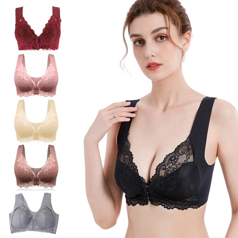 Front Closure 5D Shaping Push Up Bra – Seamless, Beauty Back, Comfy