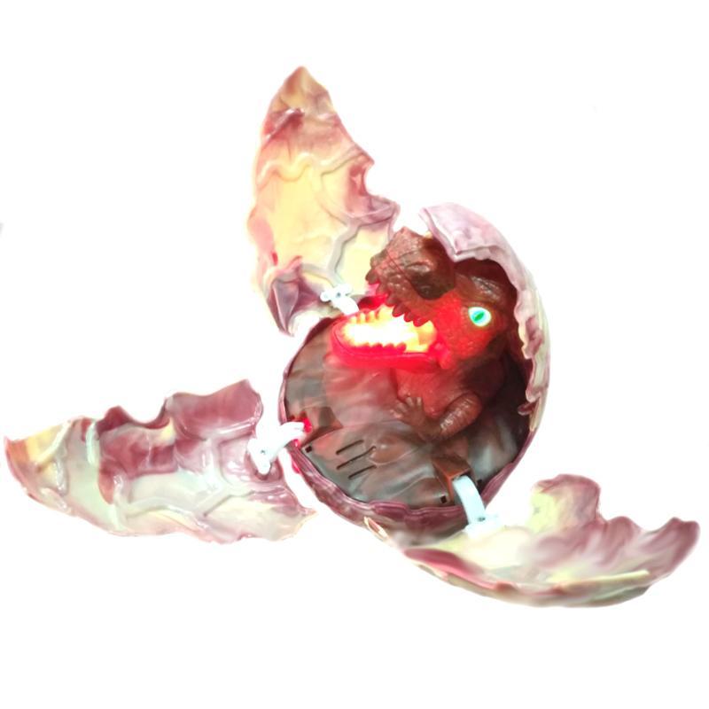 Hatching dinosaur egg toy